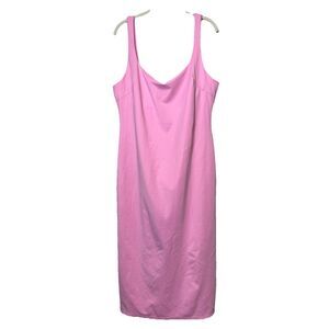 Halara Built-in Mesh Shapewear Bodycon Dress Light Pink Athleisure Size XL NWT